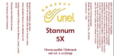 Stannum 5x Ointment (Stannum 5x Ointment)